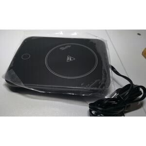 Coffee Cup Warmer with safety switch. Tested. Works. Black.